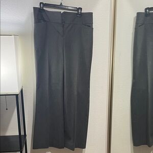 Express Charcoal Wide Leg Women's Pants